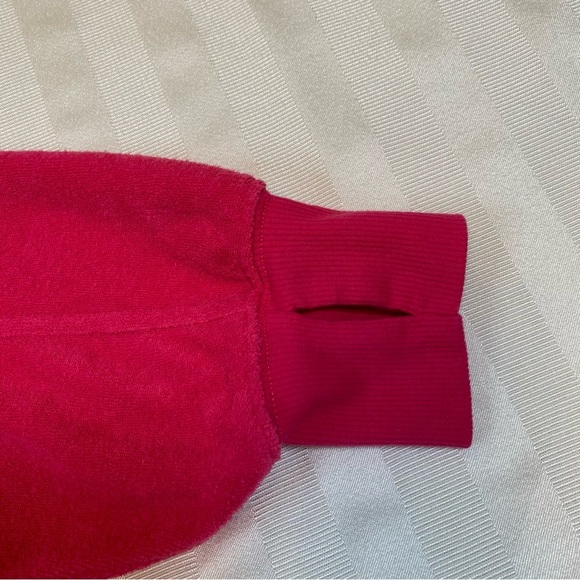Offline by Aerie Terry Full Zip Hoodie Women's XS Pink Fleece Gorpcore Beach - Picture 8 of 13
